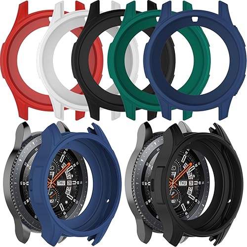 Chofit Case for Galaxy Watch 46mm Case Silicone Shock-Proof