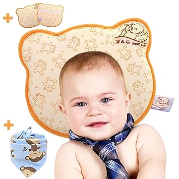 Oreiller Bebe Ergonomique Mousse Oreiller Anti Tete Plate Coussin Forme Souple Memoire Cale Tete Oreiller Pour Bebe Nourrissons Nouveau Ne De Yoofoss Oreillers Et Coussins Bebe Puericulture