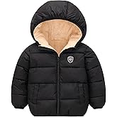 Vmterliya Winter Coats for Toddler Kids Infants Baby Boys Girls Light Puffer Warm Thick Hooded Down Jacket for 2-7 Years