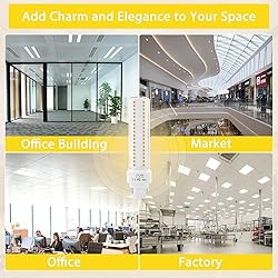 Lustaled LED Gx24q 4-Pin Base Light Bulb, 12W Gx24