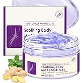 Soothing Body Massage Gel for Daily Use - 3.53oz, with Artemisia Leaf & Ginger Extract, Lightweight Non-Greasy Formula with Cooling Sensation(1)