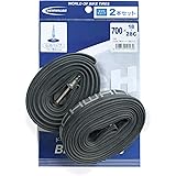 【Amazon.co.jp 限定】シュワルベ 【正規品】700x18-28Cチューブ 仏式 40mm バルブ 15SV 【袋2本セット】 10927443