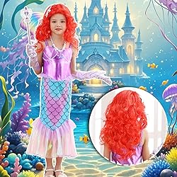 iTVTi Little Girls Mermaid Costume Princess Dress