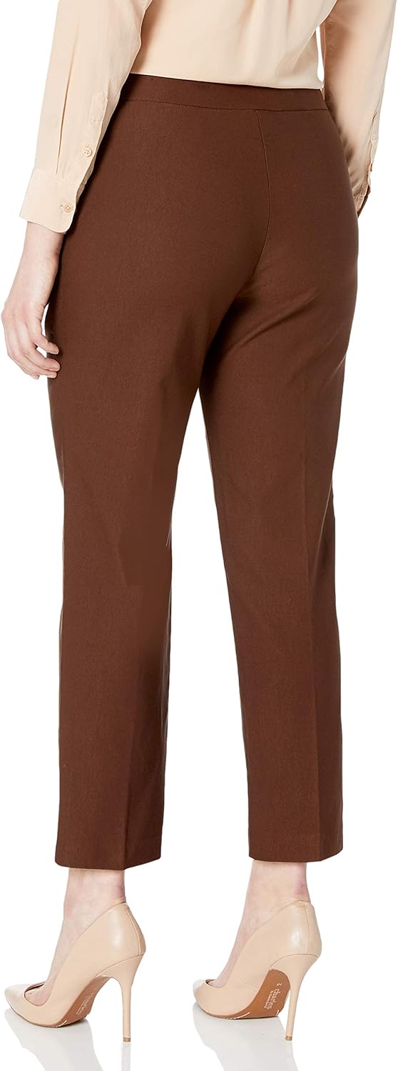 Alfred Dunner Women's Allure Slimming Plus Size Short Stretch Pants-Modern Fit at  Women’s Clothing store