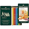 Faber Castell F110012 Polychromos Colour Pencils Tin Of 12