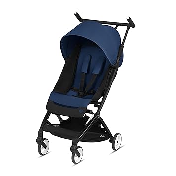 Amazon Com Cybex Libelle Stroller Ultra Lightweight Stroller Small Fold Stroller Hand Luggage Compliant Compact Stroller Fits Cybex Car Seats Sold Separately Infants 6 Months Navy Blue Baby