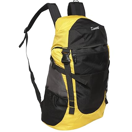Zwart 32 Ltrs Yellow School Backpack (CLINROV-Y)