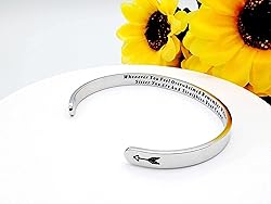 Dczosily Inspirational Bracelet Cuff Bracelets for