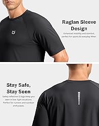 Men's Workout Athletic T-Shirts Moisture Wicking