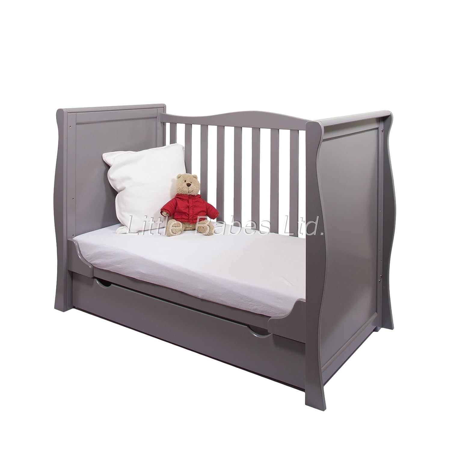 mini cot bed with drawer