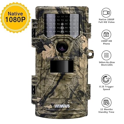 Wild Cámara Trampa FOTA Nativa 1080P Full HD Wild Vigilancia con ...
