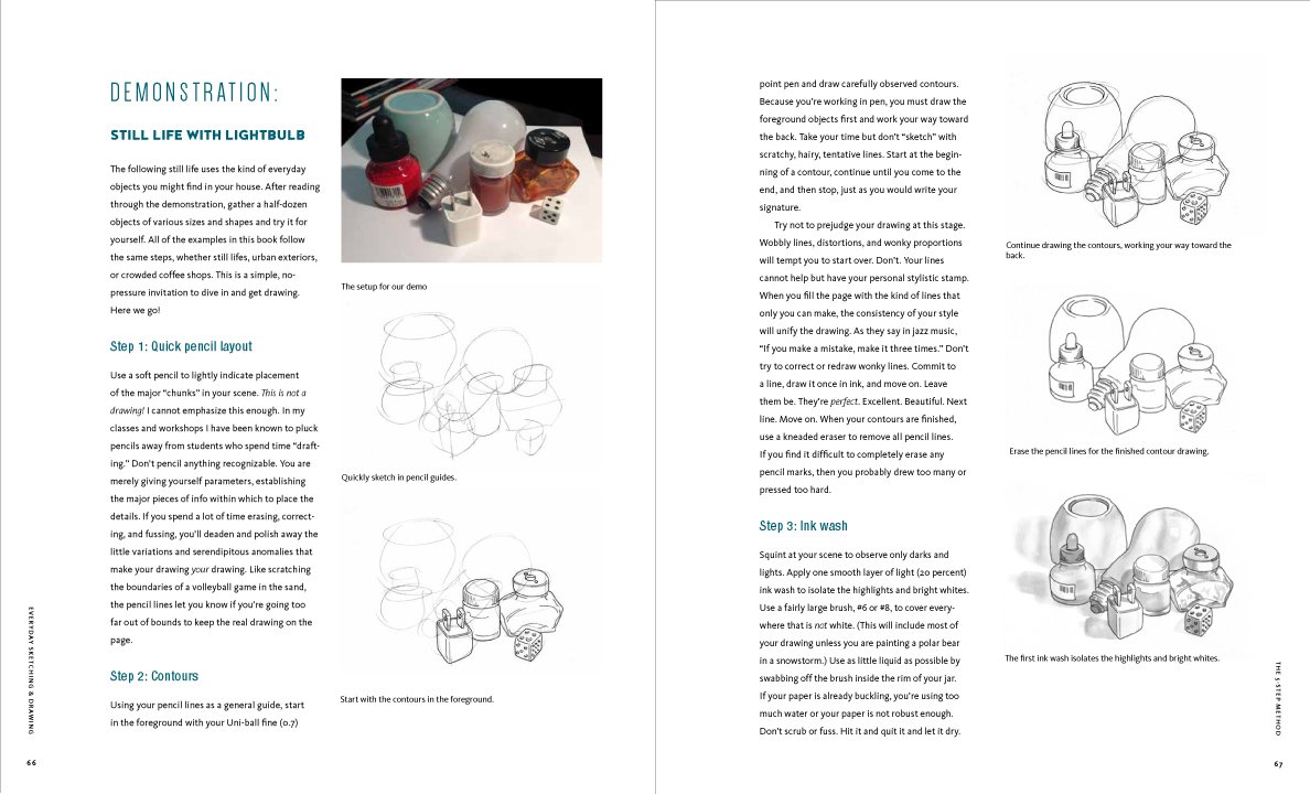 Everyday Sketching And Drawing Five Steps To A Unique And