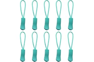 Luggage Zipper Pull Replacement for Backpack: YZSFIRM 10 Pcs Zipper Tab - Months Color Heavy Duty Zipper Extender Cord for Bag Suitcase Jacket