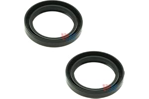 NEWPARTS Pair Set of 2 Rear Inner WJB Wheel Seals Kit for VW Super Beetle Fastback Thing