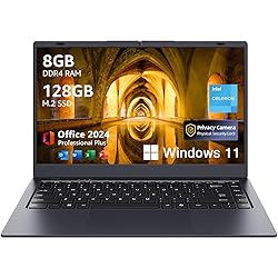 Coolby Laptop Computer, 14.1 inch Windows 11 Laptop