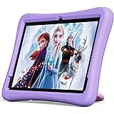 2024 Upgraded Kids Tablet, 10 Inch Android 13 Tablet for Kids with Case EVA Shockproof, Octa-Core, 4GB+64GB, WiFi, Toddler Ta