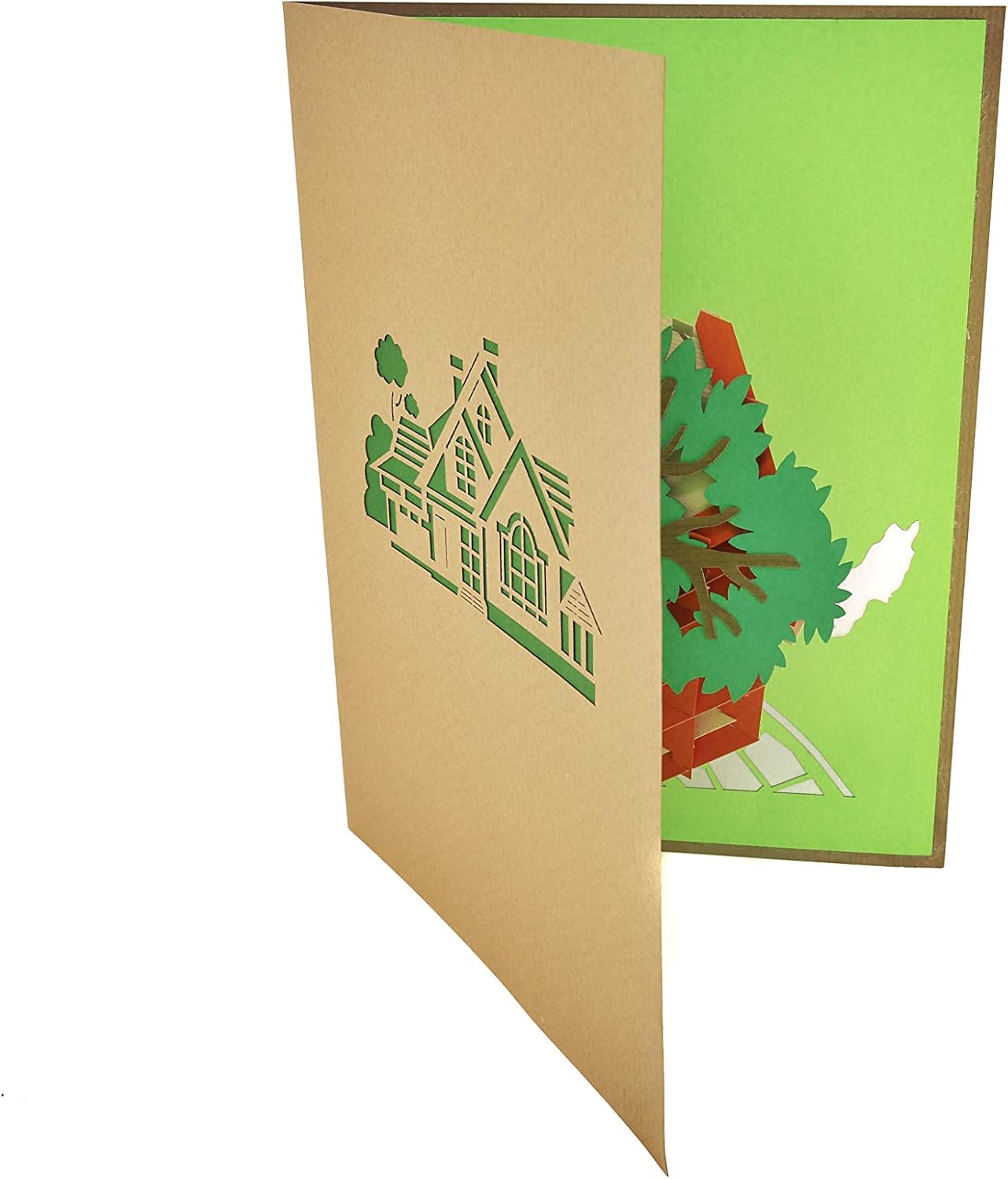 PopLife® Family House 3D Pop Up Card for All Occasions, House Warming Gift, Realtor Gift, New House Card, Perfect for Mailing - Image 5