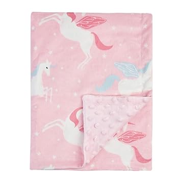 unicorn swaddle blanket