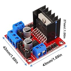 BOJACK L298N Motor DC Dual H-Bridge Motor Driver