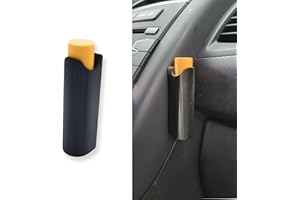 GENERIC Lip Balm Holder for Car Chapstick Holder No Melt - Upright Lip Balm Holder for Car Accessories for Women Interior - Accessories for Women Cute Car Decor for Teen Girls (Black)