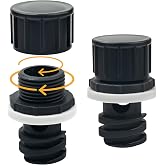 Omoojee Cooler Drain Plug Hose Connection, Cooler Plug Replacement Compatible with Yeti Roadie, Tundra, and Tank Coolers