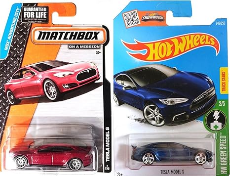 matchbox tesla model s