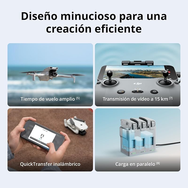 Lito 1 Pack 2 Baterías (DJI RC-N3), Versión actualizada de Mini 4K