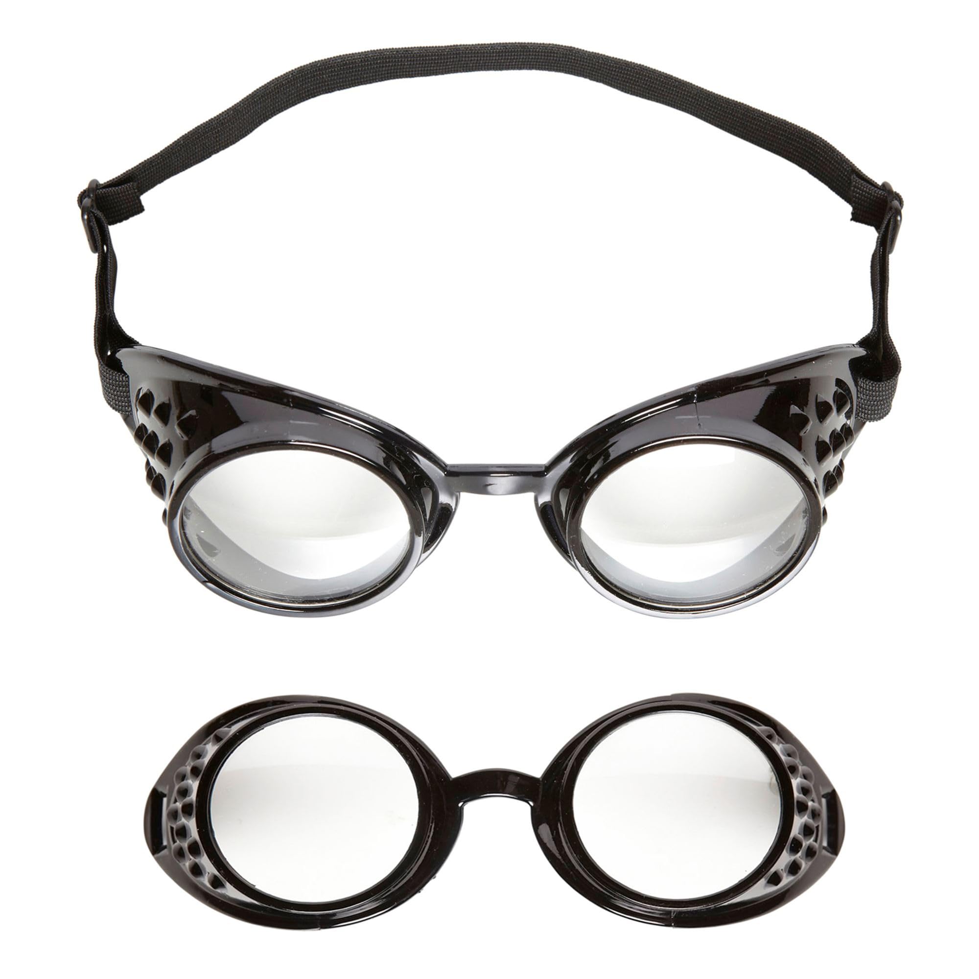 W WIDMANN MILANO Party Fashion - Unisex Aviation Pilot Glasses, American, Military, Soldier, Mad Scientist, Carpenter, Carnival, Theme Parties