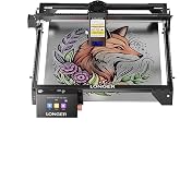 LONGER Ray5 Laser Engraver, 20000mW, 24000mm/min High Speed, High Precision Laser Cutter for Metal, Wood, Acrylic, Ideal for Personalized Gifts &amp; Crafts Making