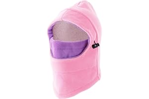 FIRITHYC Kids Winter Balaclava Ski Mask - Windproof Cold Weather Face Mask, Adjustable Neck Warmer for Toddlers & Children