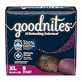 GoodNites Youth Absorbent Underwear X-Large 95 to