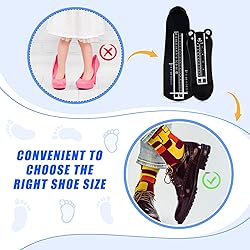 Weewooday 2 Pcs Foot Measurement Devices Shoes Size