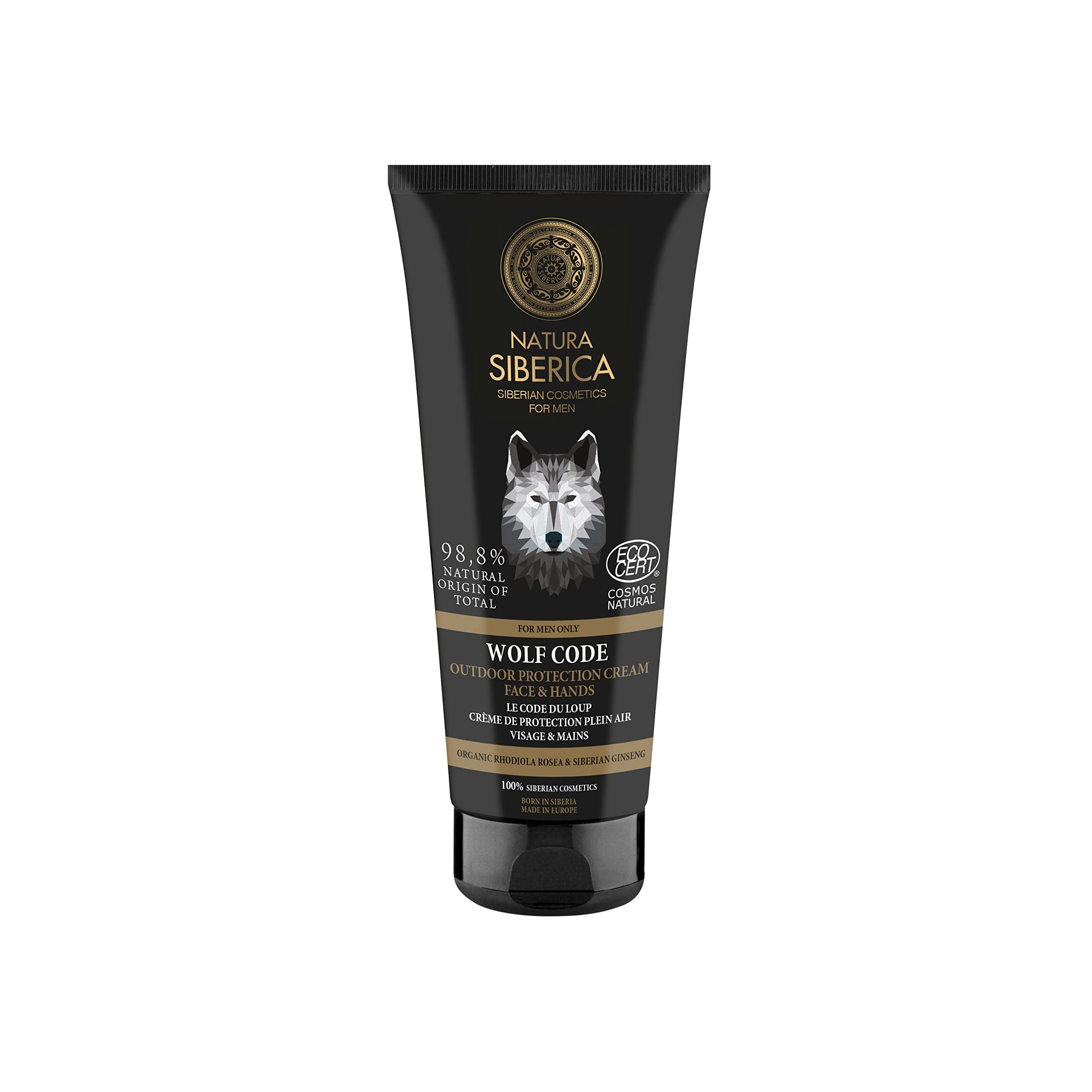 NS Men Outdoor protection cream Face & Hands Wolf Code, 80 ml