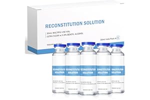 UNIPOMME Reconstitution 30 ml - Premium Glass Vialsc - 5 Pack