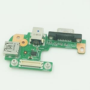 New for DELL INSPIRON 15r N5110 AC DC Power Jack Port VGA USB IO Board - PFYC8
