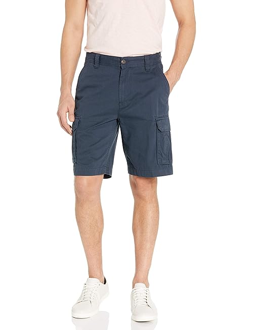 Amazon Essentials Men's 10" Classic-Fit Cargo Shorts (Available in Big & Tall), Dark Navy, 33