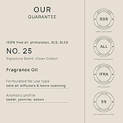 VINEVIDA [128 Fl Oz] Clean Cotton Diffuser Oil