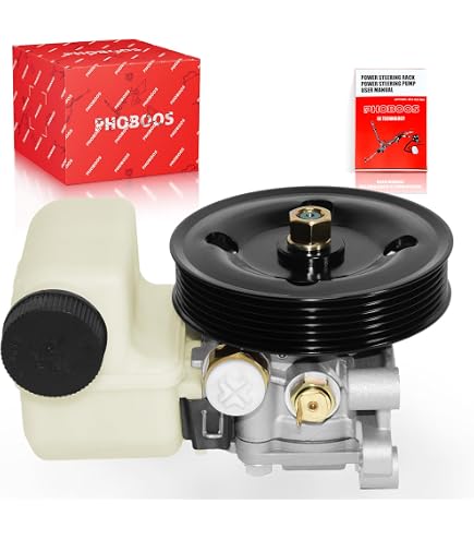 VeloxDrive Power Steering Pump With Pulley - Fits Subaru Legacy Outback Impreza WRX 2.5L H4 (2005-2014)