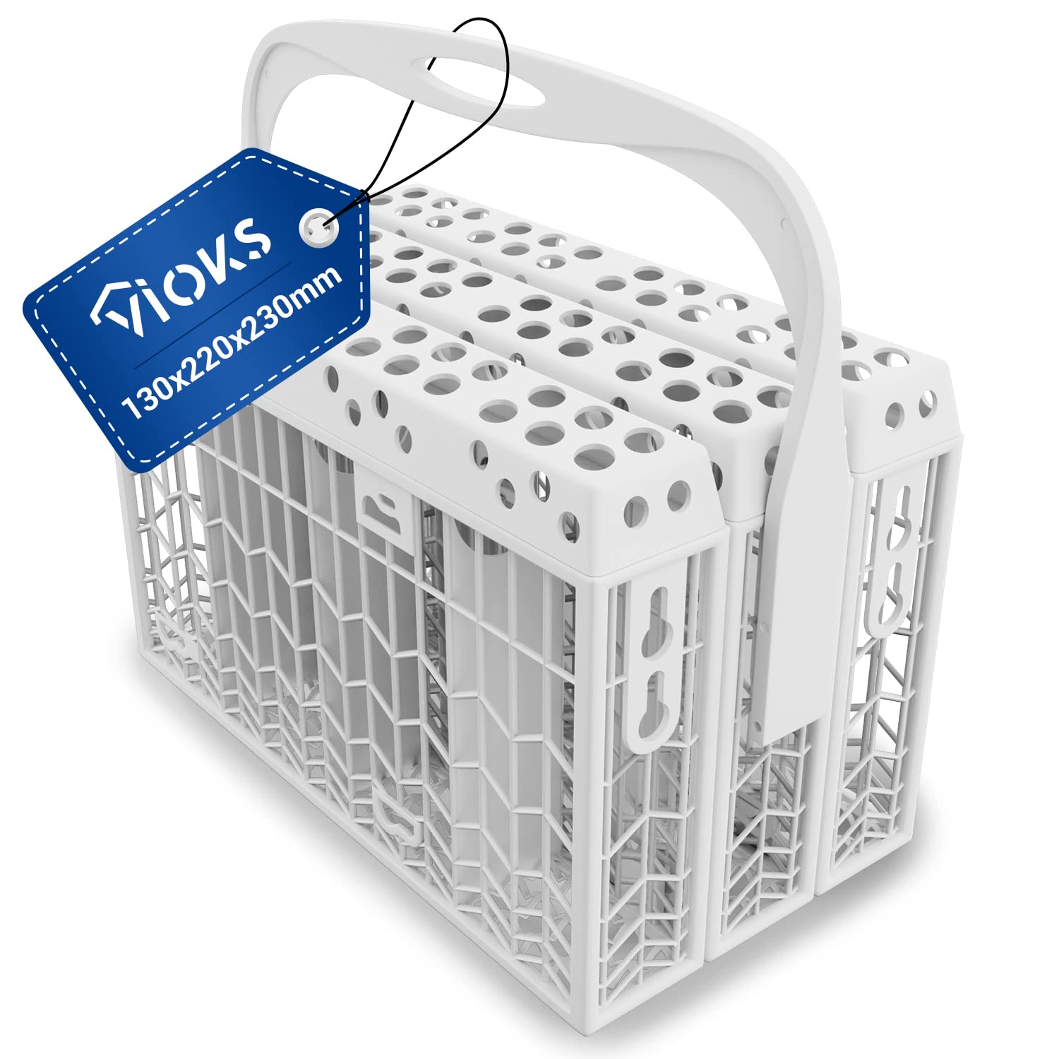 VIOKS Gorenje Cutlery Basket Dishwasher Small Replacement for 152950 Gorenje Dishwasher 45 cm/Plastic Cutlery Tray for Small Dishwasher