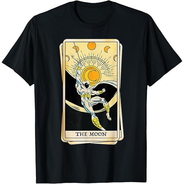 Amazon.com: Marvel Moon Knight Marc Spector Comic Book T-Shirt