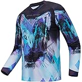 Weimostar Men's Cycling Jersey MTB T Shirt Long Sleeve Mountain Bike Motorcycle Outdoor Bicycle Clothes
