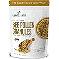 Alovitox Bee Pollen Granules 8 Oz | 100% Pure, Organic Bee Pollen for Bearded Dragons | Superfood Packed Bee Pollen Organic with Antioxidant, Protein, Vitamin & More | Nutritional Yeast & Gluten Free