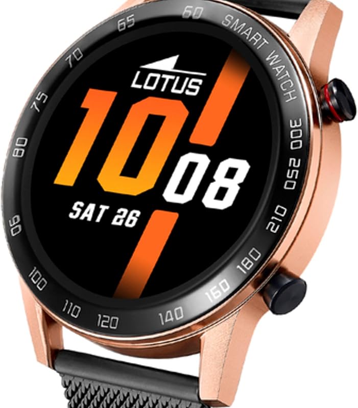 Uhr Smart Herren - Smartwatch Edelstahl 316l Schwarz