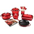 Le Creuset 16 Piece Cookware Set (Cerise)