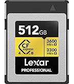 Amazon.com: Lexar 512GB Professional CFexpress Type B Memory Card