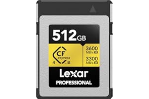 Lexar Gold Series Professional CFexpress 4.0 Type-B Memory Card - 512GB