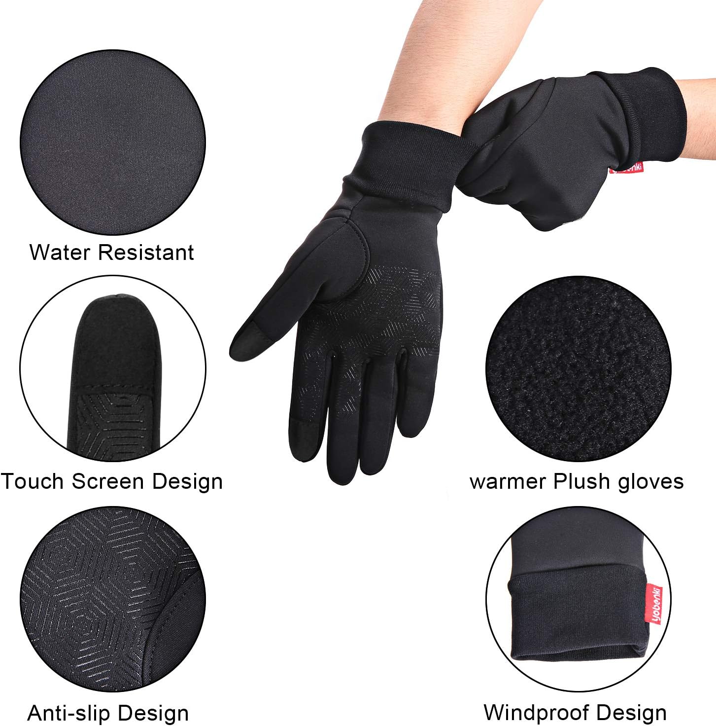 Cevapro Workout Gloves Full Finger Full Protection & Great Grip on The