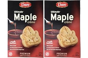 Dare Ultimate Maple Premium Creme Filled Cookies 300g (bundle of 2) Great Canadian Mercantile