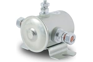 Stylemafia Max 200A Trombetta Continuous Solenoid Relay 3 Terminal Heavy Duty Winch Marine 24106 SPST Solenoid 12VDC