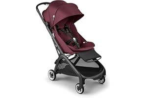 Bugaboo Butterfly - 1 Second Fold Ultra-Compact Stroller - Lightweight & Compact - Great for Travel (Dark Cherry)